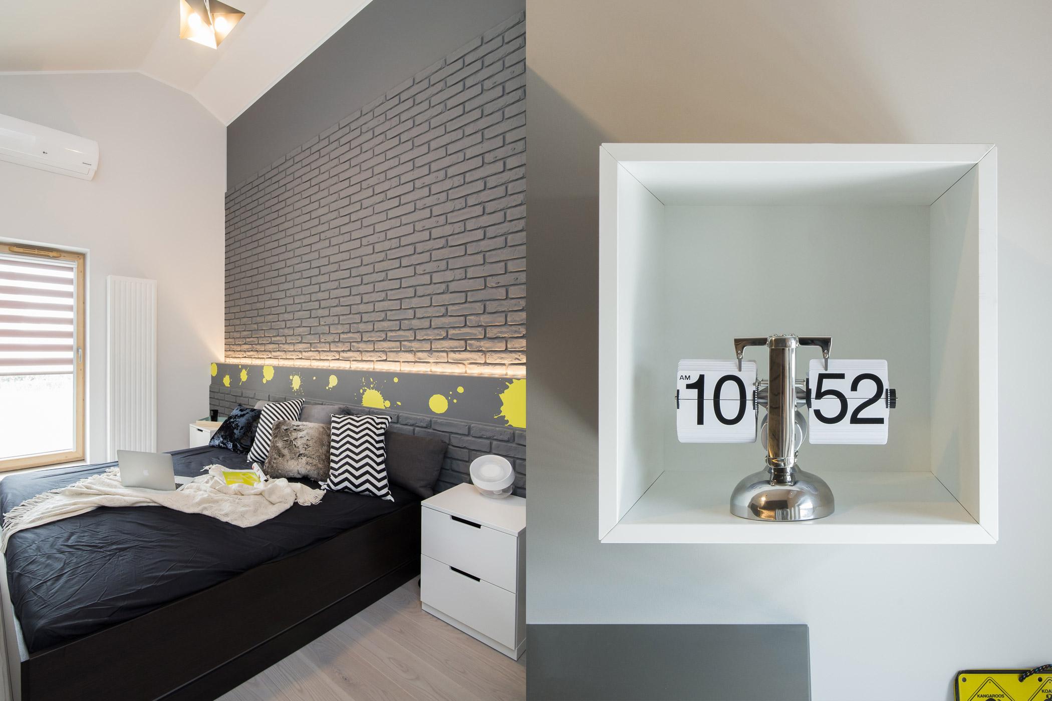 stylowa sypialnia w mieszkaniu pod klucz